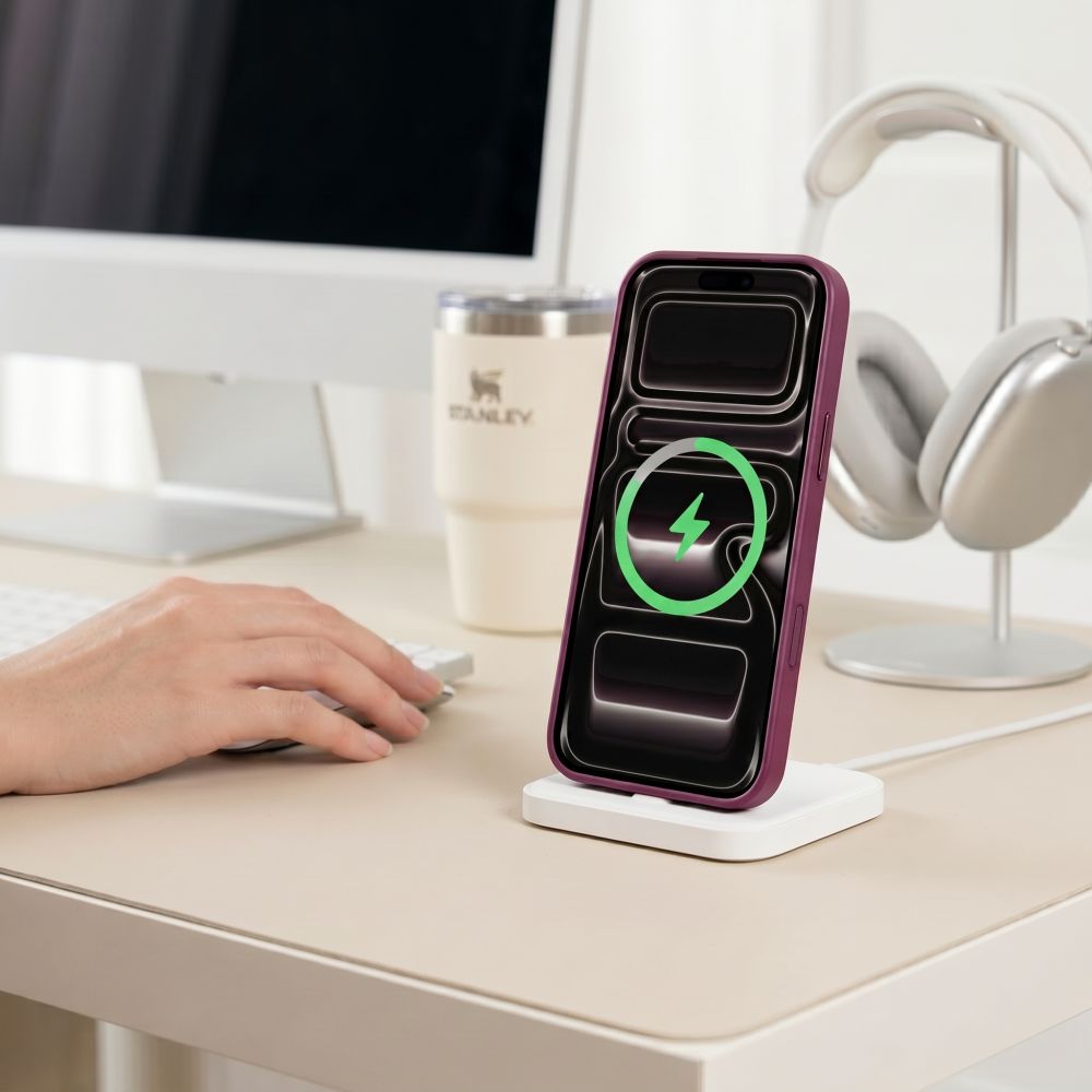 Θήκη Tech-Protect MAGMAT MagSafe CC iPhone 17 PRO MAX / 18 PRO MAX Burgundy/Διάφανο - iPhone 17 Pro Max