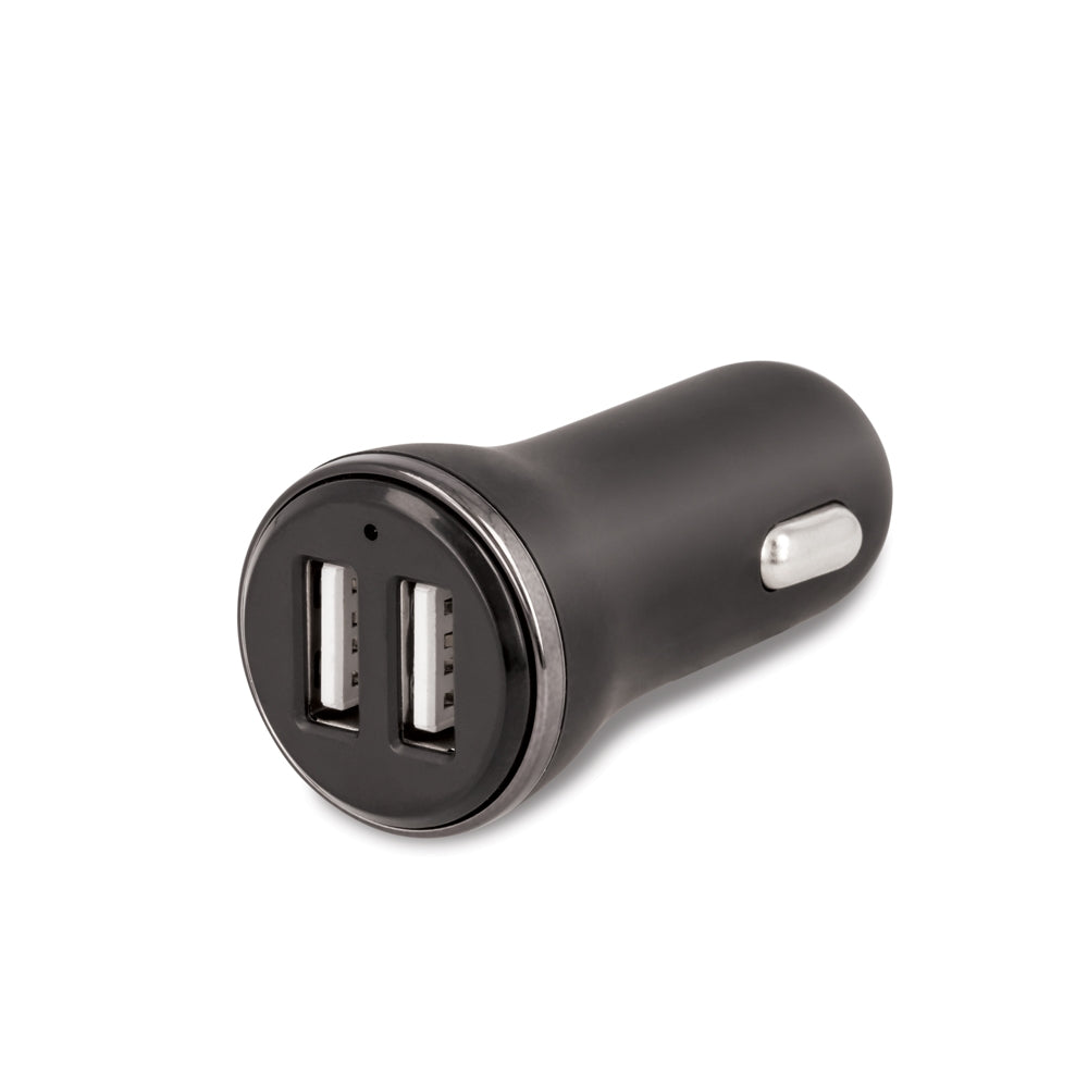 Forever Φορτιστής Αυτοκινήτου 2xUSB 2.4A Μαύρος CC-03 GSM034097