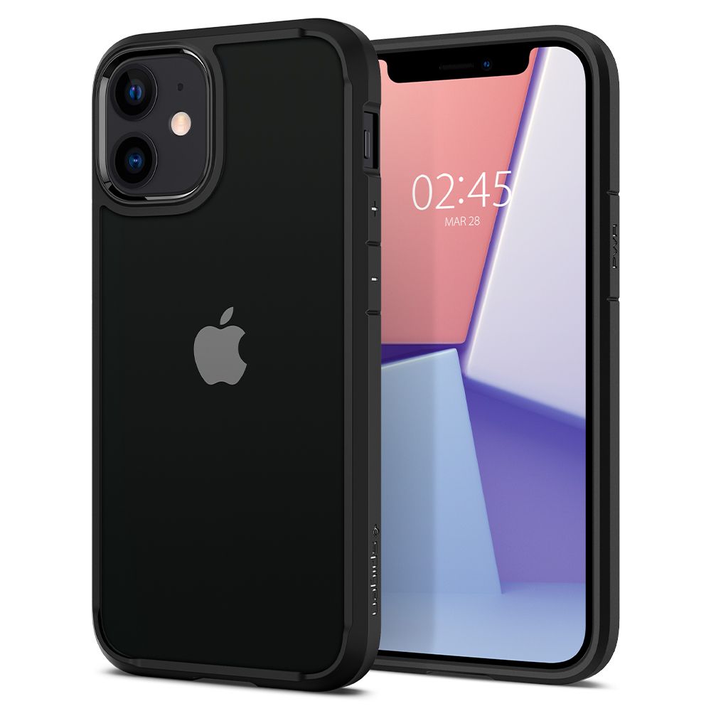 Spigen Ultra Hybrid Case For Iphone 12 / Iphone 12 Pro - Matte Black
