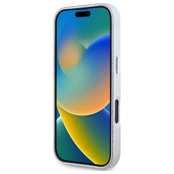 Karl Lagerfeld “Rue St.Guillaume Logo Collection” Θήκη προστασίας από σιλικόνη – iPhone 16 Pro (Γκρι – KLHCP16LPGWCMKHK)