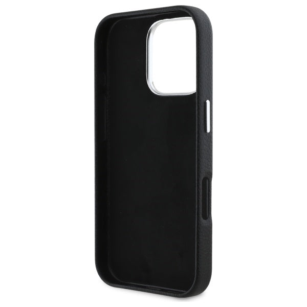 Karl Lagerfeld “Rue St.Guillaume Logo Collection” Θήκη προστασίας από σιλικόνη – iPhone 16 Pro Max (Μαύρο – KLHCP16XPGWCMKHK)