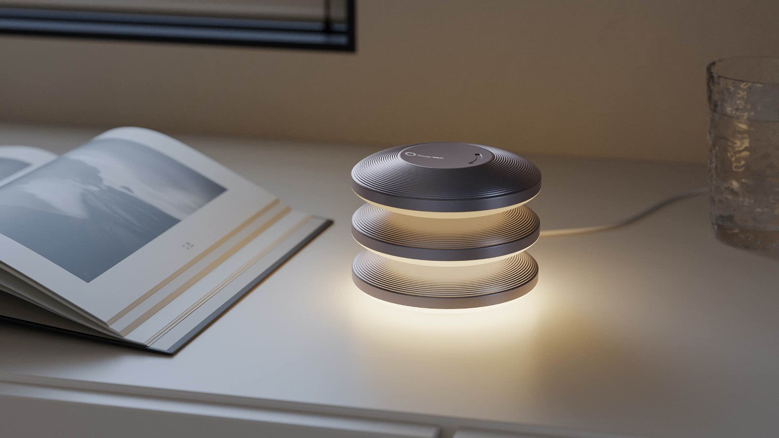 DesignNest UFO Light 360 Modular – Πολυμορφικός Φωτισμός με Στυλ (Γκρι)