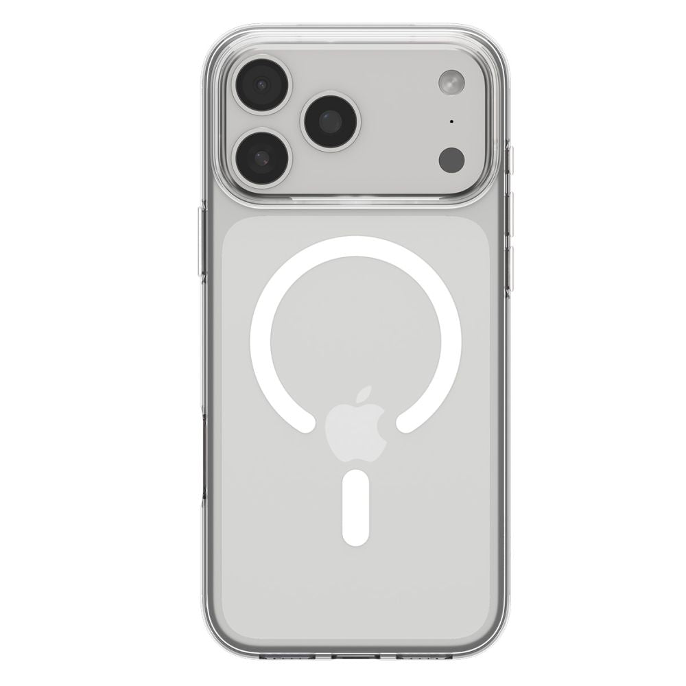 Spigen Liquid Crystal Mag Magsafe iPhone 17 Pro Clear/White – PhoneBazaar