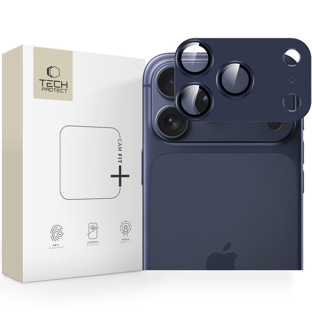 Tech-Protect Προστασία Κάμερας Μεμβράνη Μπλε για το iPhone 17 Pro Max