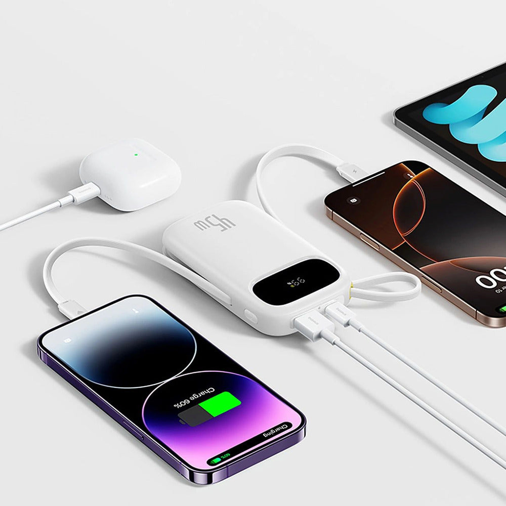 Baseus EnerFill FC31 Qpow 3 Power Bank 10000mAh 45W Nebula Purple