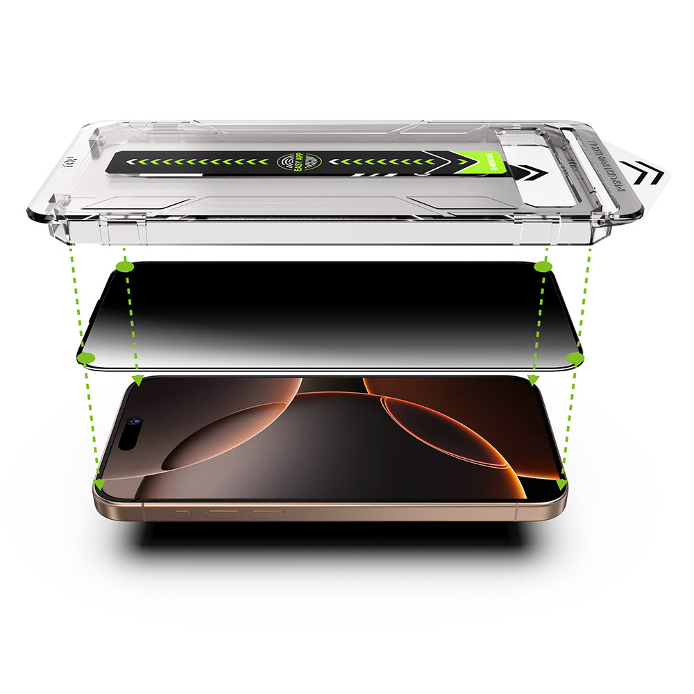 Techsuit - TitanGlass FullCover - iPhone 17 Pro - Privacy