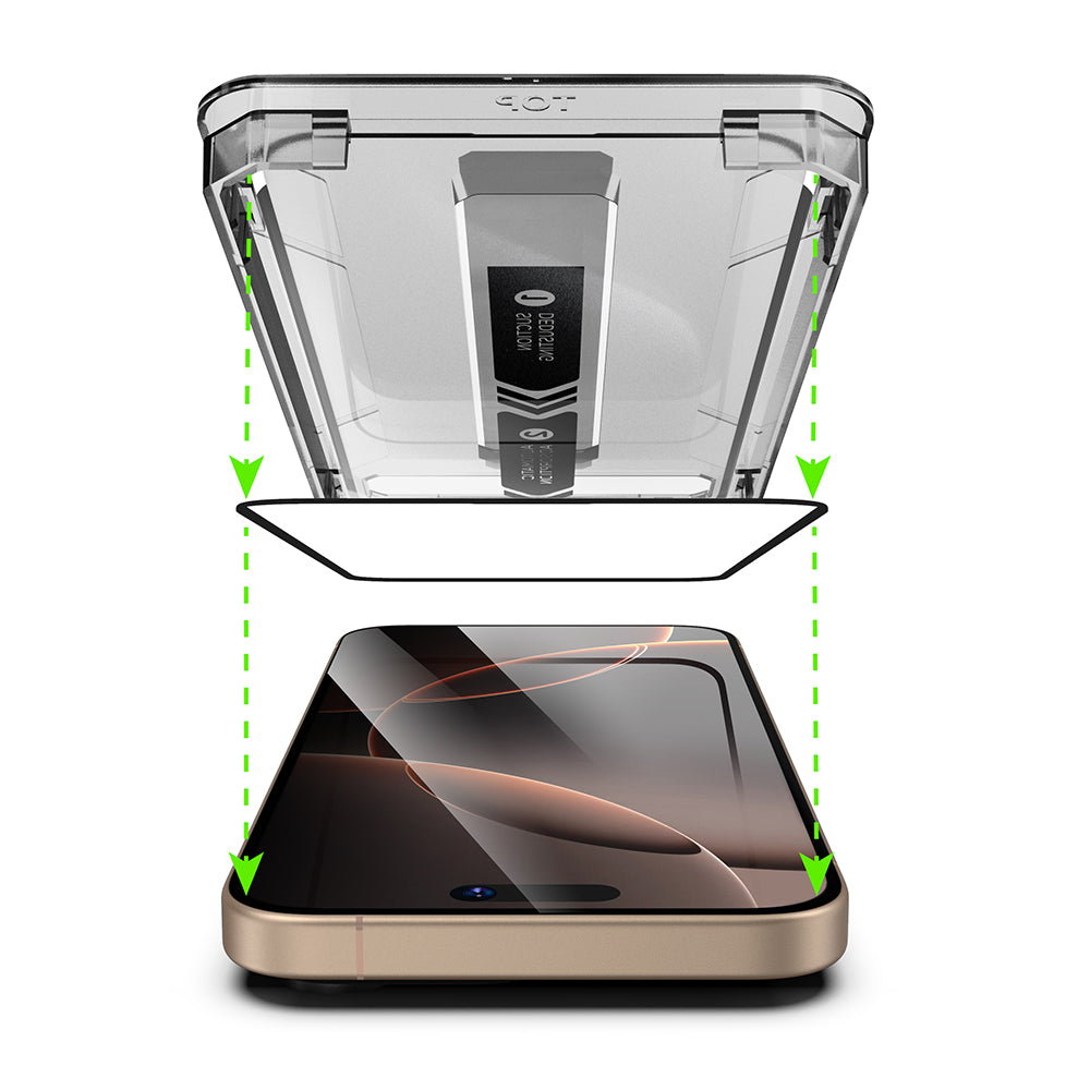 Techsuit - TitanGlass FullCover - iPhone 17 Pro - Privacy