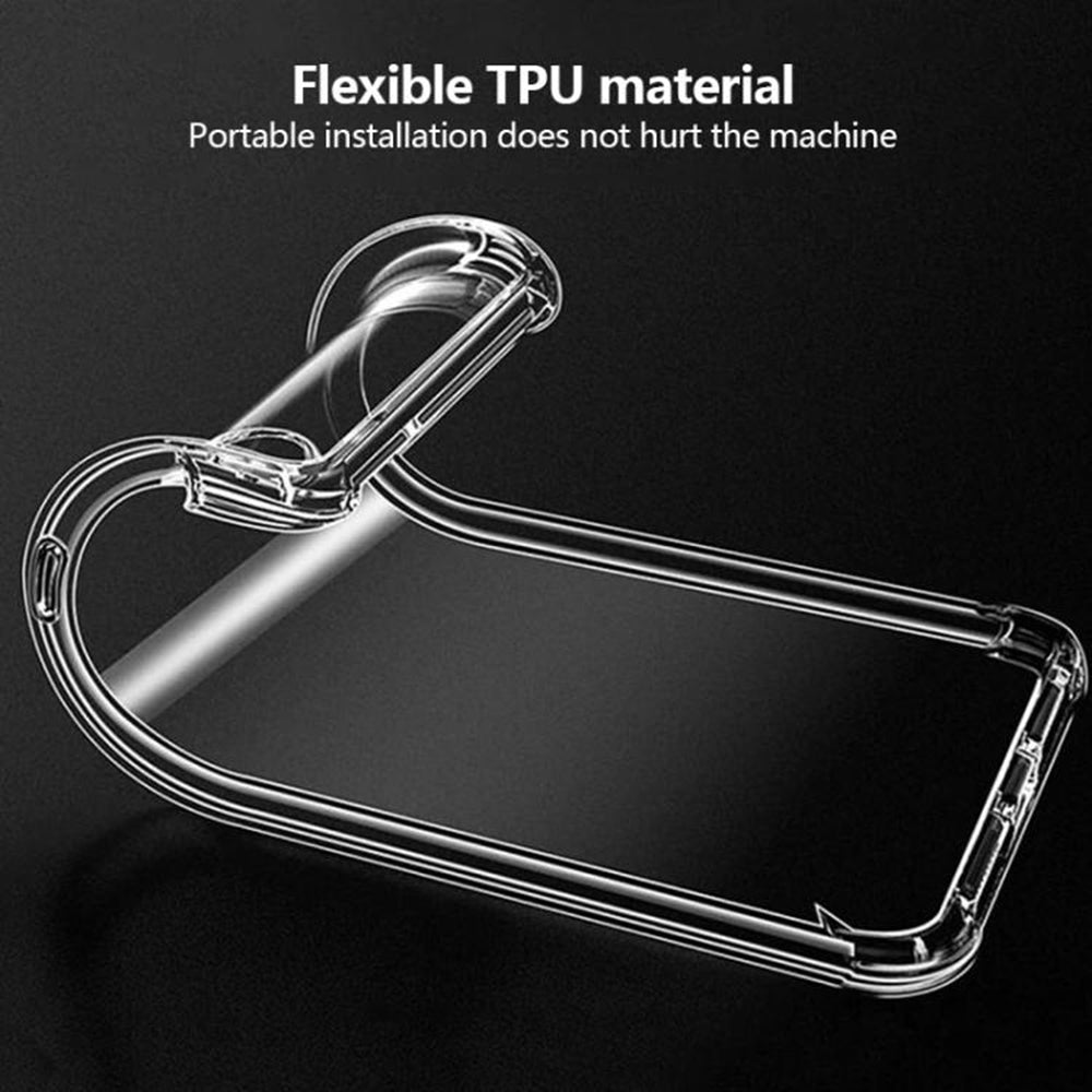 Techsuit - Shockproof Clear Silicone MagSafe - iPhone 17 - Clear