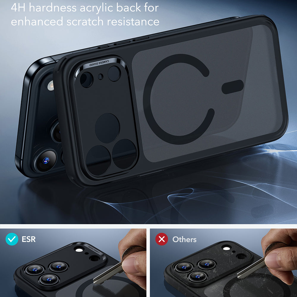ESR - Classic Hybrid HaloLock - iPhone 17 Pro Max - Frosted Black