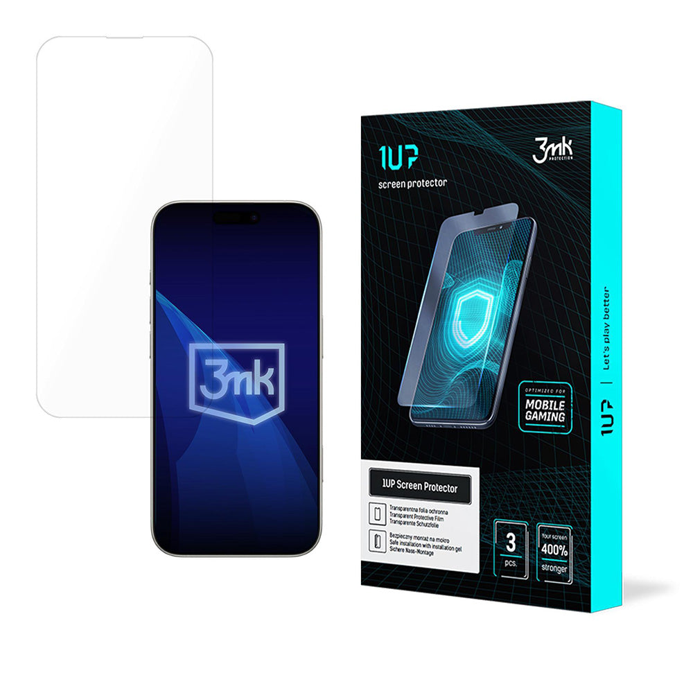 3mk - 1UP Screen Protector (3 pack) - iPhone 17 Air - Transparent