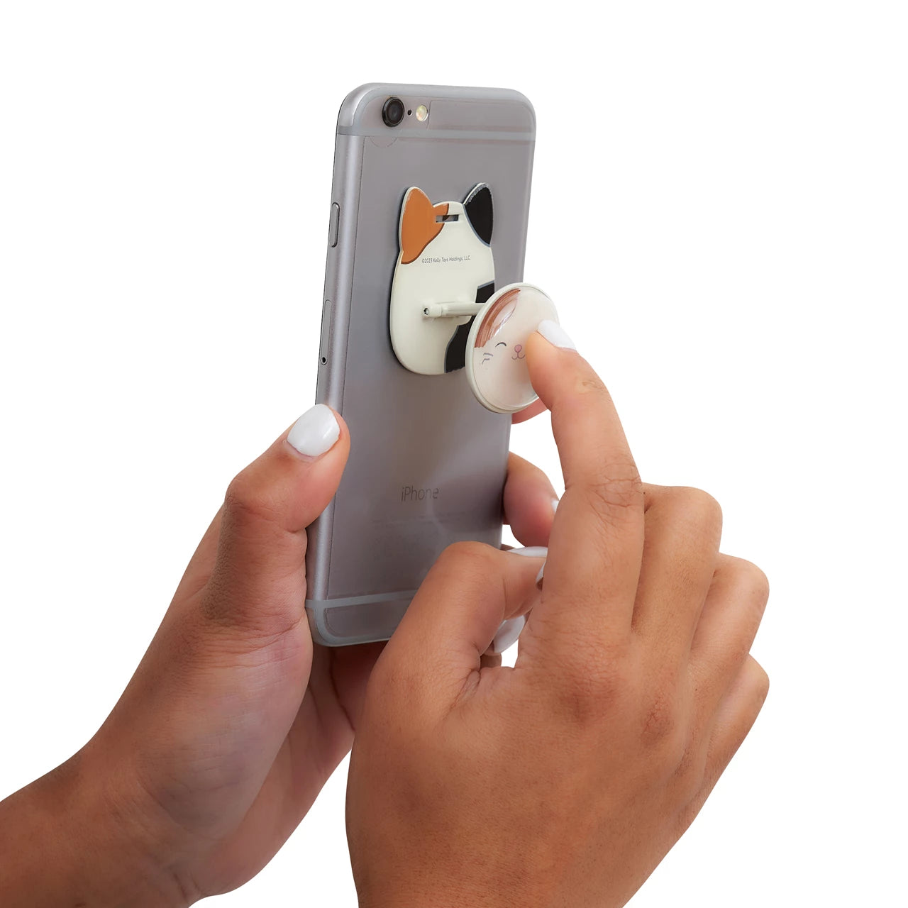 Lazerbuilt Squishmallows Cam the Cat – Universal Phone Grip & Βάση Στήριξης