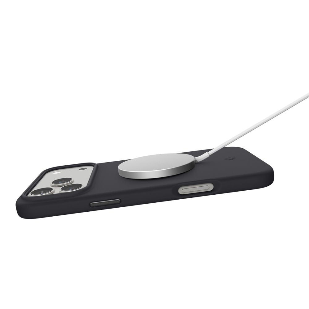 Θήκη Spigen Σιλικόνης Fit MagSafe - iPhone 17 Pro Max - Μαύρο
