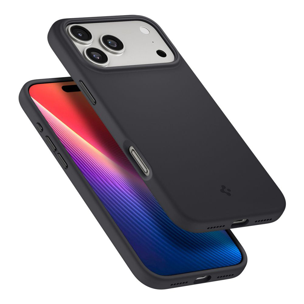 Θήκη Spigen Σιλικόνης Fit MagSafe - iPhone 17 Pro - Μαύρο