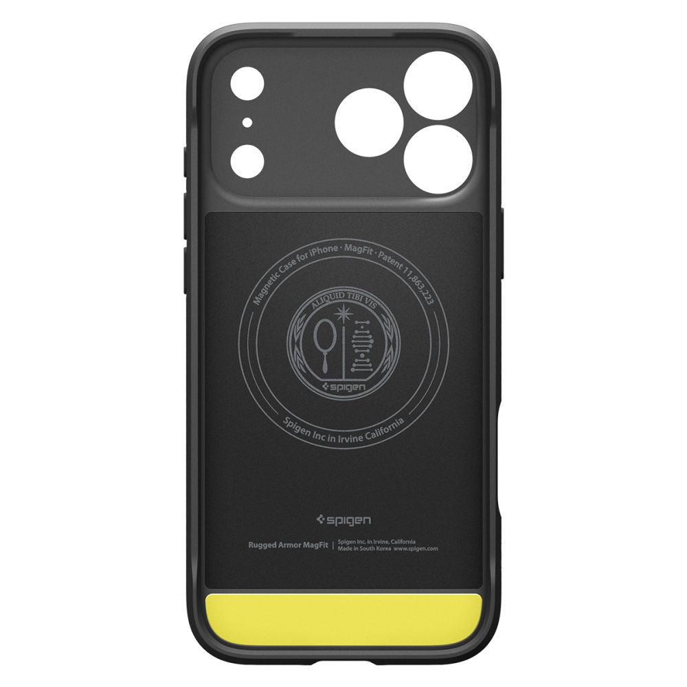 Θήκη Spigen Rugged Armor MagSafe - iPhone 17 Pro - Ματ Μαύρο