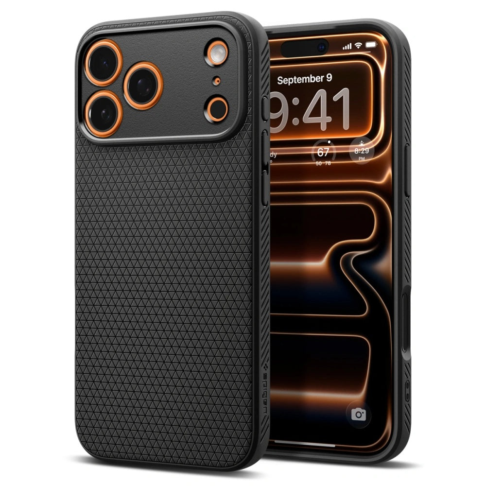 Spigen - Liquid Air - iPhone 17 Pro - Matte Black