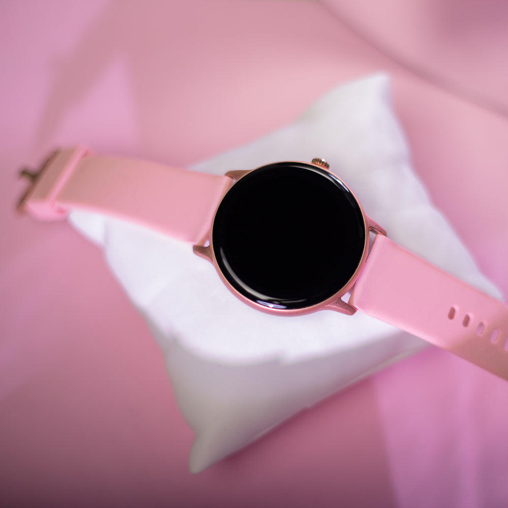 Maxlife Smartwatch MXSW-100 Rose Gold