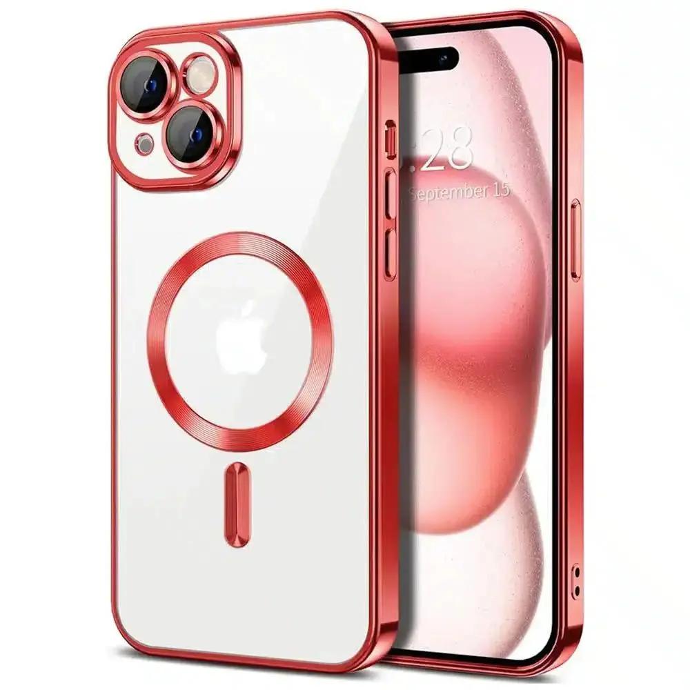 Θήκη Διάφανη Magsafe Gloss Κόκκινο για Iphone 11 – PhoneBazaar