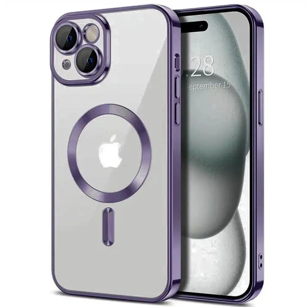 Θήκη Διάφανη Magsafe Gloss Μωβ για Iphone 11 – PhoneBazaar