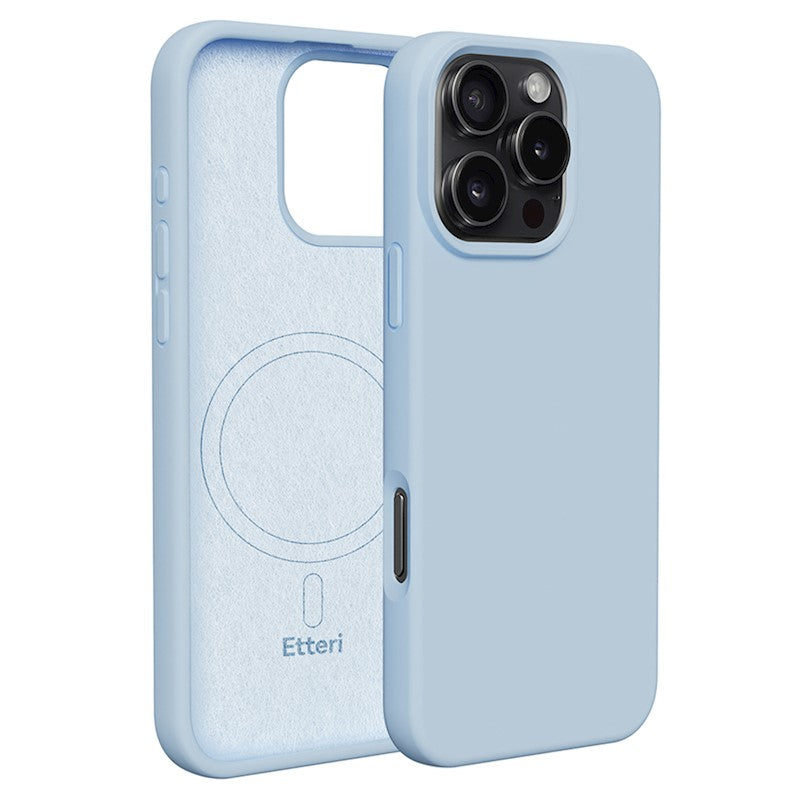 Etteri Silicone Mag case for iPhone 16 Pro Max για Θήκη προστασίας iPhone 16 Pro Max σε Γαλάζιο Χρώμα – PhoneBazaar