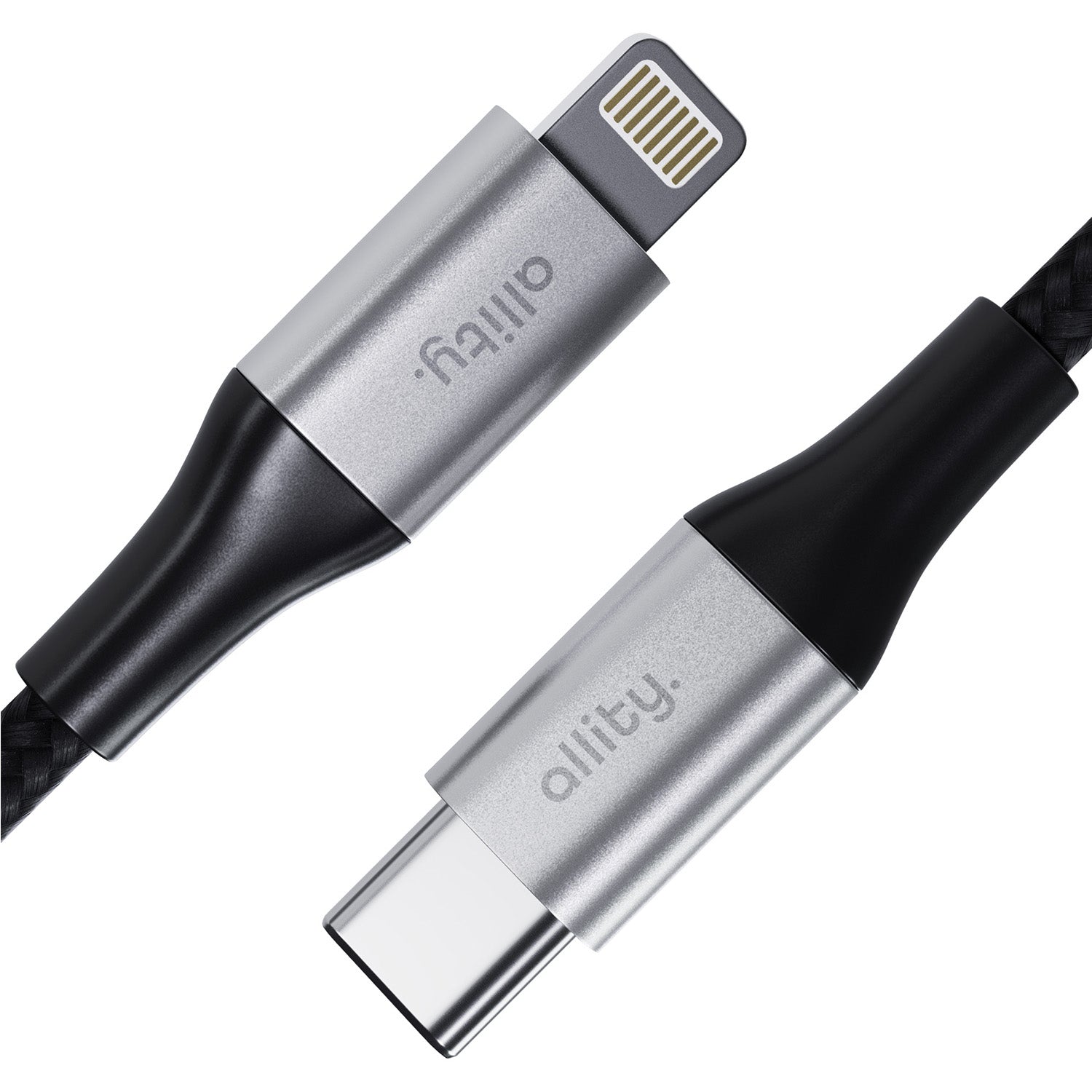Καλώδιο Allity AUC-01 USB-c - lightning 1,0 m 27W μαύρο