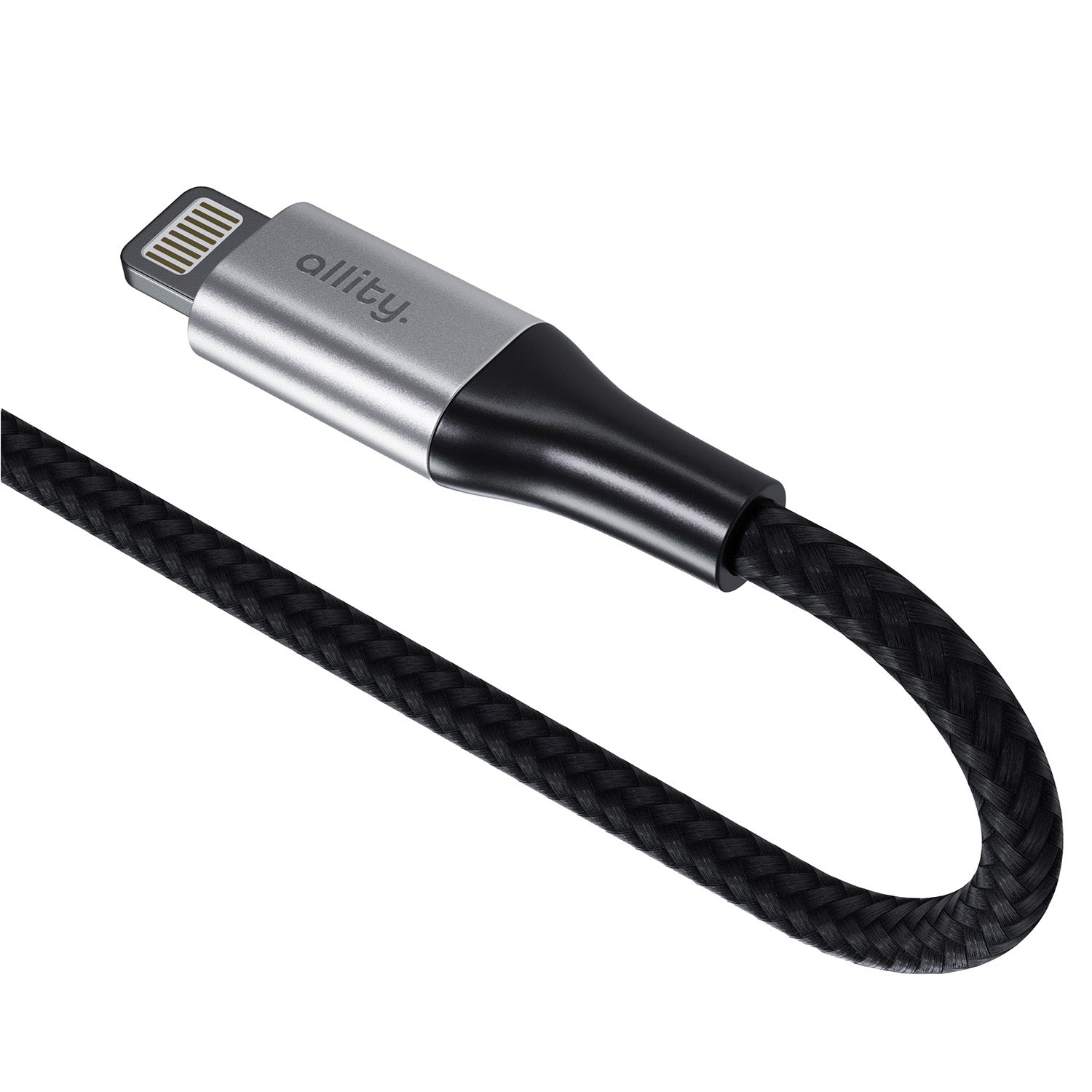 Καλώδιο Allity AUC-01 USB-c - lightning 2,0 m 27W μαύρο
