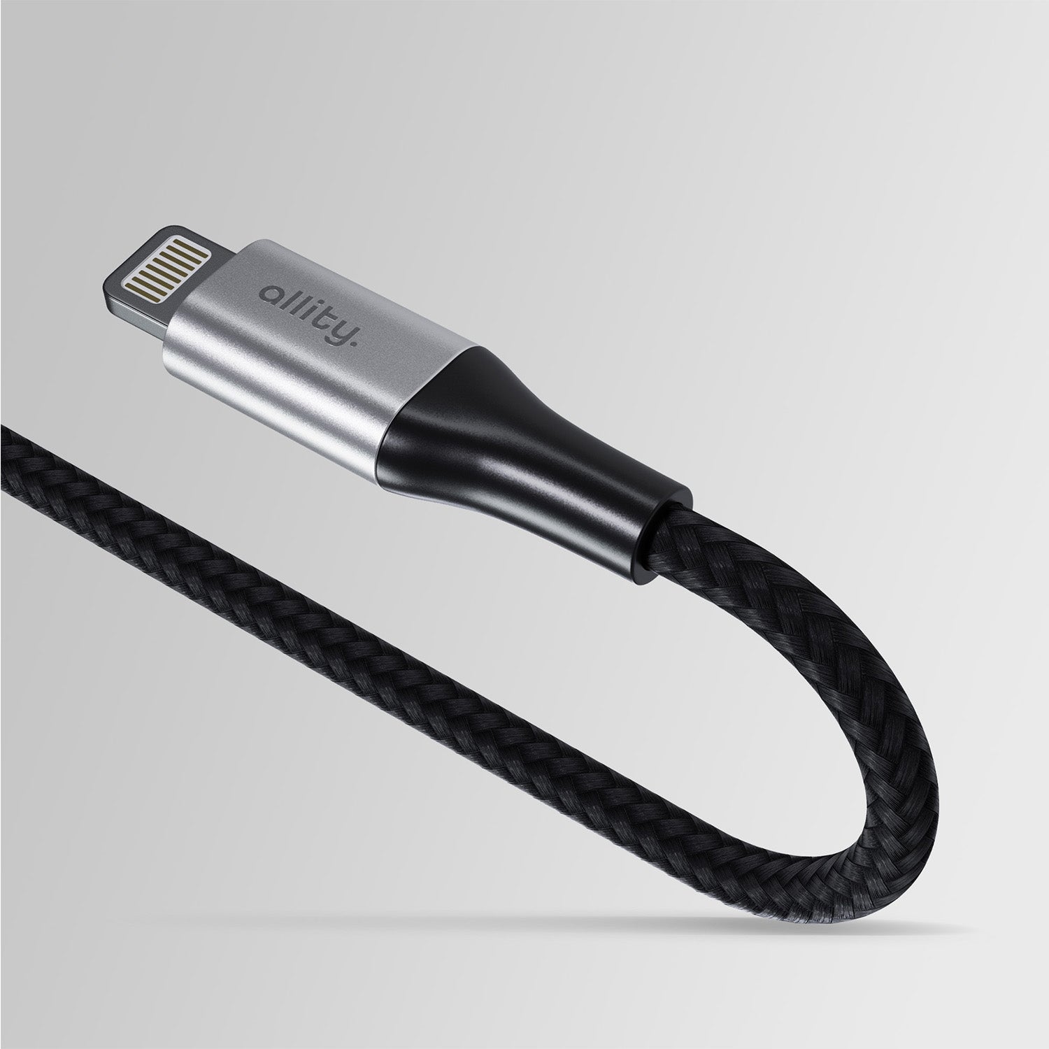 Καλώδιο Allity AUC-01 USB-c - lightning 2,0 m 27W μαύρο