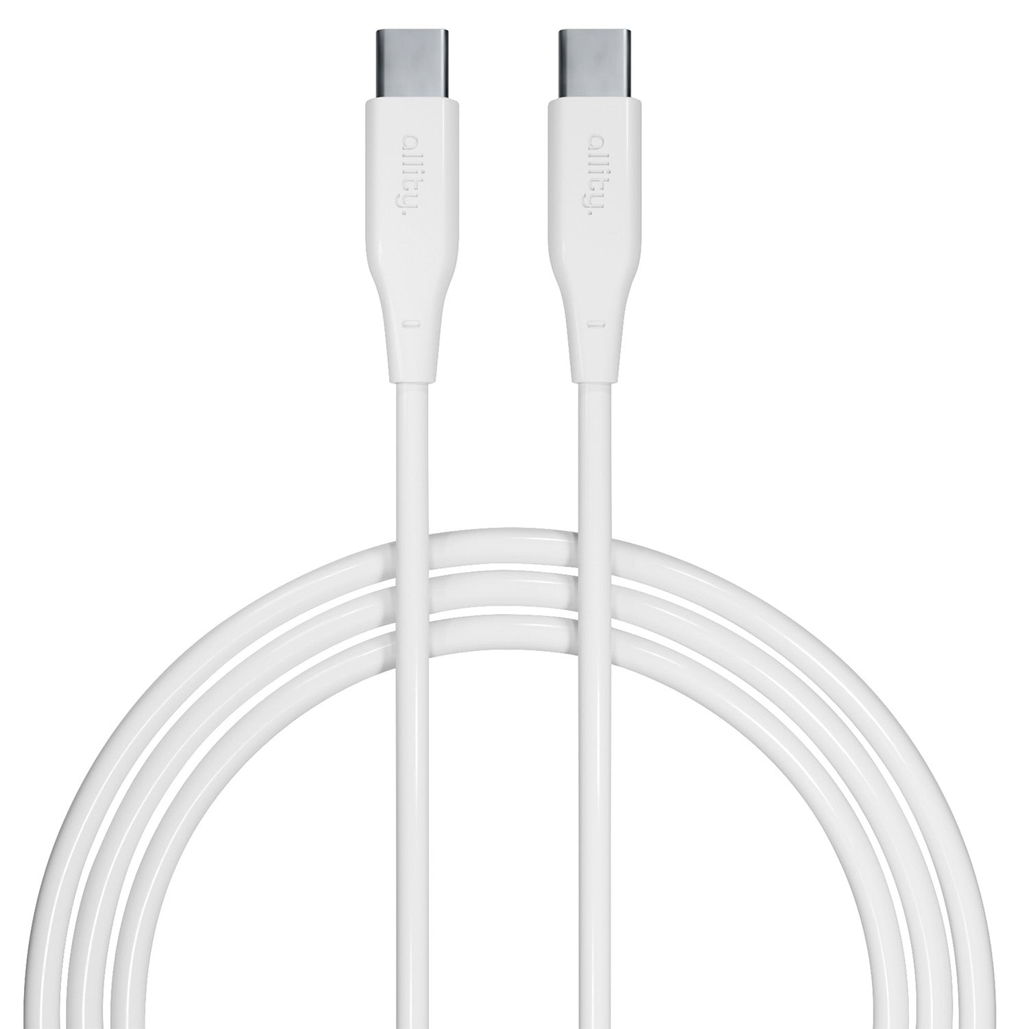Καλώδιο Allity AUC-02 USB-c - USB-c 2,0 m 100W λευκό