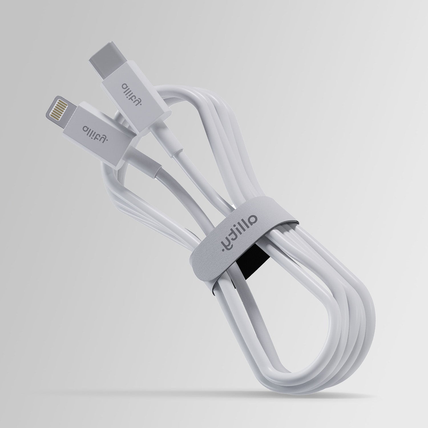 Καλώδιο Allity AUC-03 USB-C - lightning 2,0 m 27W λευκό