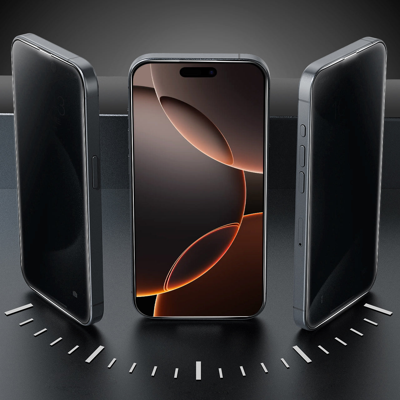 Tempered Glass Privacy Εύκολη Τοποθέτηση Phonebazaar.gr