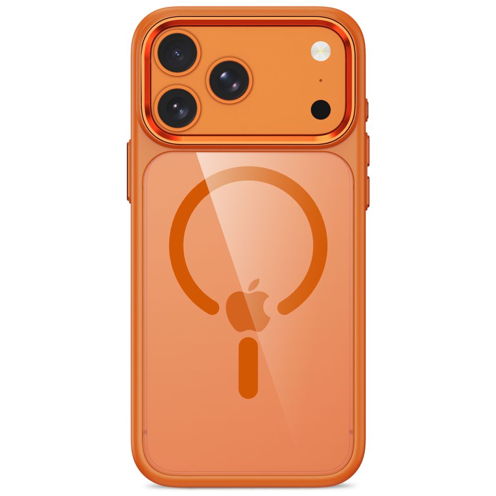 Θήκη Tech-Protect MAGMAT MagSafe CC iPhone 17 PRO / 18 PRO Cosmic Orange/Διάφανο - iPhone 17 Pro