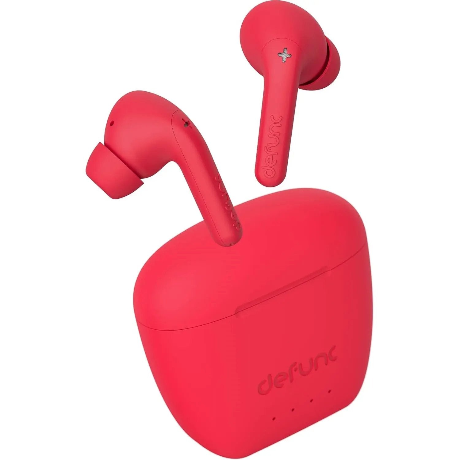 Defunc TRUE AUDIO Bluetooth 5.3 Ασύρματα True Wireless Ακουστικά με θήκη (κόκκινο) – PhoneBazaar