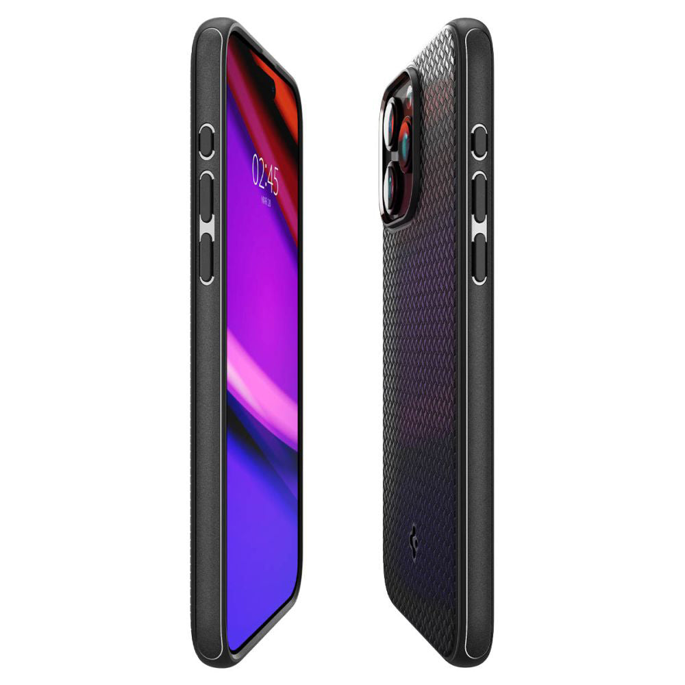 Spigen Liquid Air Mag Armor Σιλικόνης Matte Black iPhone 17 Pro Max - Μαύρο