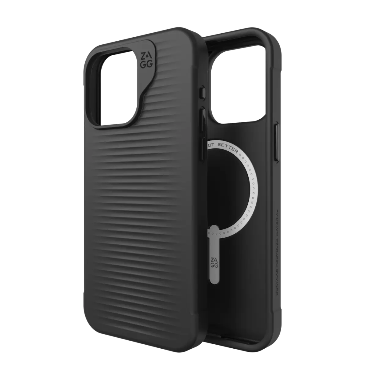 Zagg Luxe Snap Case Λεπτή και κομψή Θήκη προστασίας που αντέχει σε πτώσεις έως 3 μέτρα – iPhone 15 Pro Max (Black) – PhoneBazaar