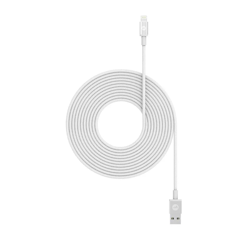 Mophie Charging Cable Καλώδιο φόρτισης Lightning (3 μέτρα – λευκό) – PhoneBazaar