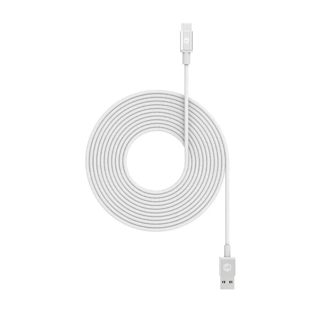 Mophie Charging Cable Καλώδιο φόρτισης USB-C (3 μέτρα – λευκό) – PhoneBazaar