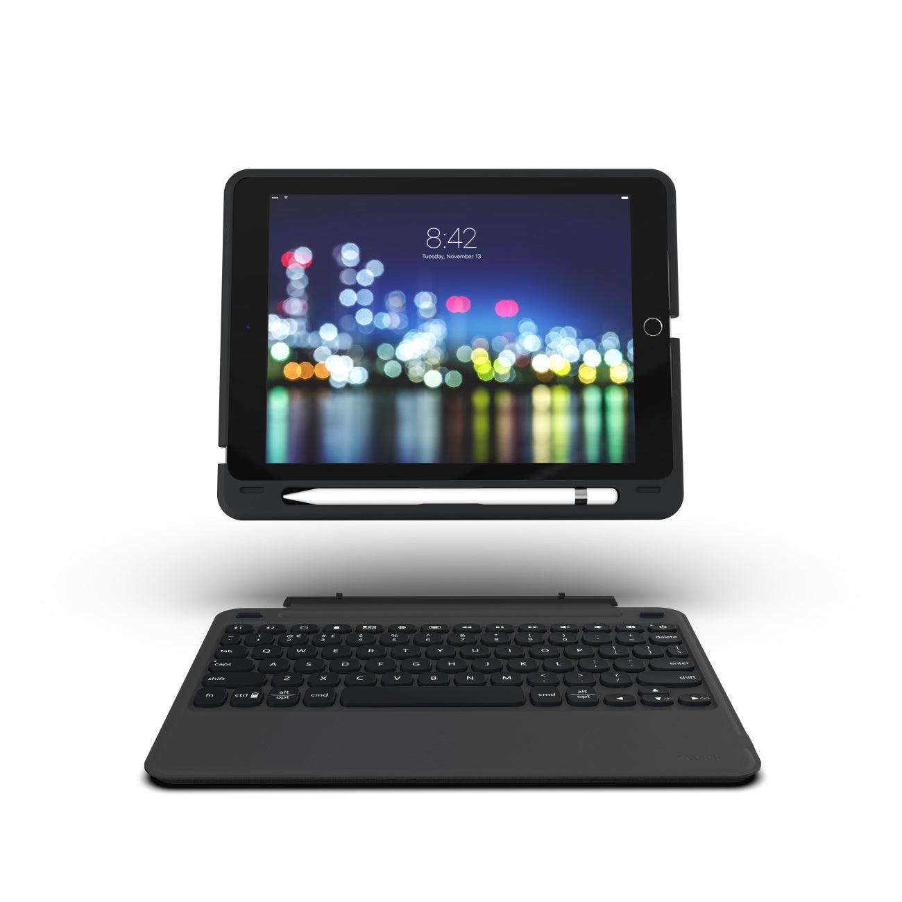 ZAGG Rugged Messenger Keyboard Case Ανθεκτική Θήκη με καπάκι για Apple iPad 10.2 inch σε μαύρο χρώμα – 103104693
