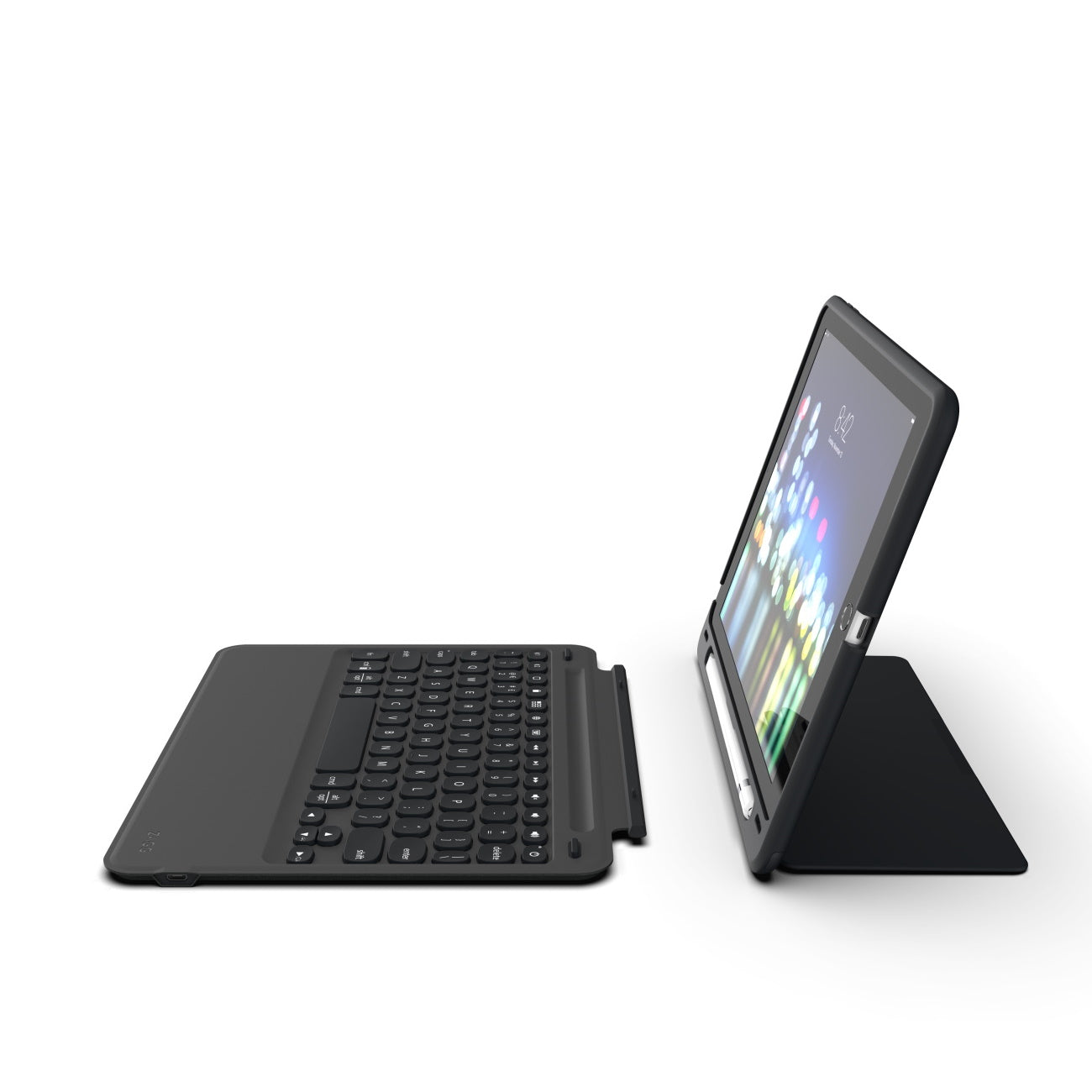 ZAGG Rugged Messenger Keyboard Case Ανθεκτική Θήκη με καπάκι για Apple iPad 10.2 inch σε μαύρο χρώμα – 103104693
