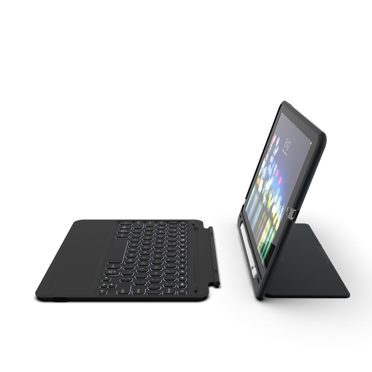 ZAGG Rugged Messenger Keyboard Case Ανθεκτική Θήκη με καπάκι για Apple iPad 10.2 inch σε μαύρο χρώμα – 103104693