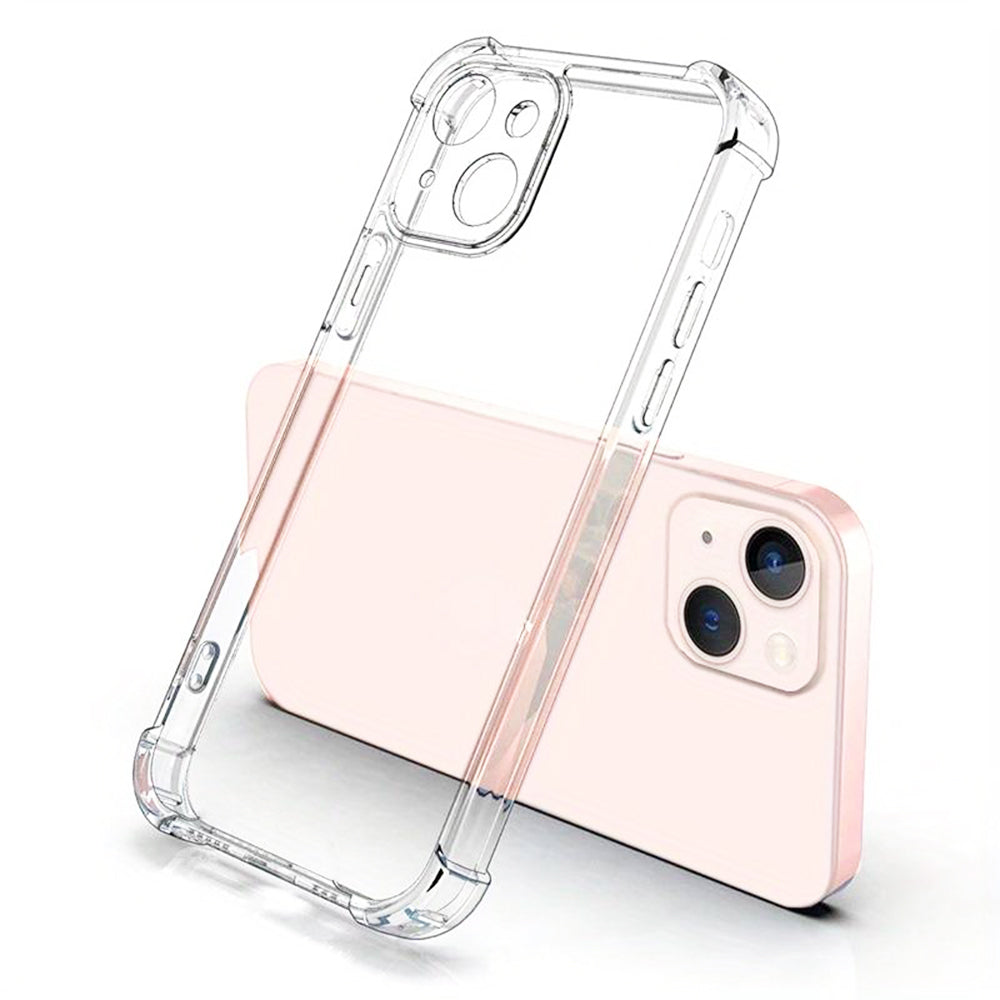 Techsuit - Shockproof Clear Silicone - iPhone 13 - Clear