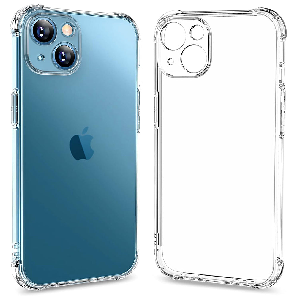 Techsuit - Shockproof Clear Silicone - iPhone 13 - Clear