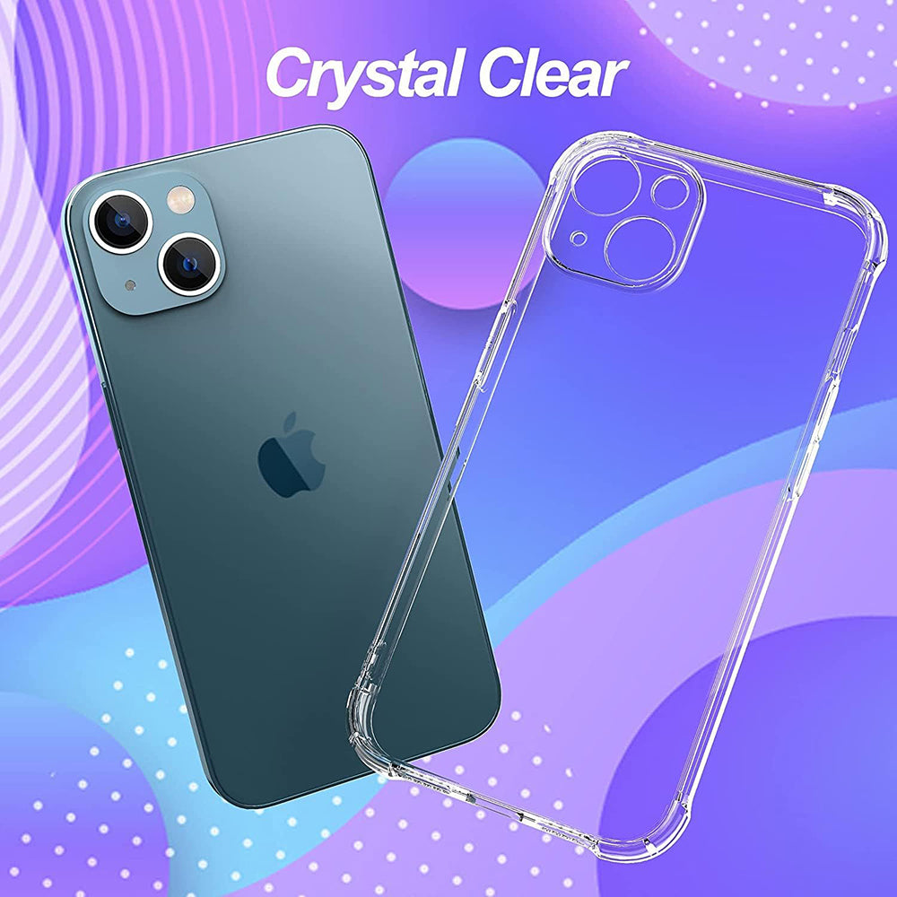 Techsuit - Shockproof Clear Silicone - iPhone 13 - Clear