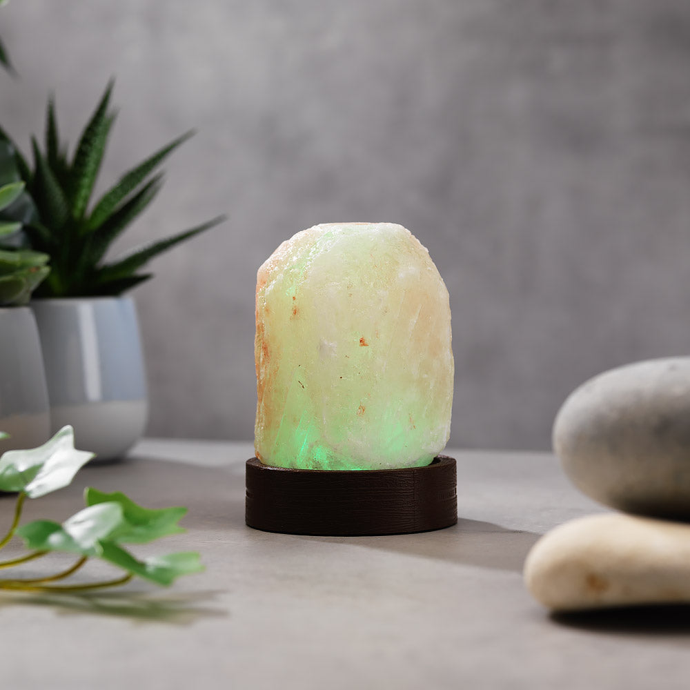 The Source Mini Himalayan Salt Lamp – Μίνι Λάμπα από Αλάτι Ιμαλαΐων για φυσικό ατμοσφαιρικό φωτισμό