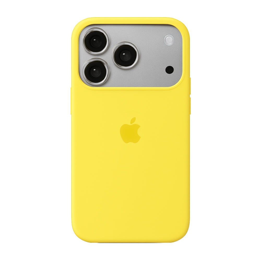 Θήκη Σιλικόνης iPhone 17 Pro Max - Κίτρινο