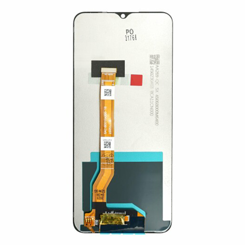 OEM - LCD IPS Display Touchscreen without Frame (19573) - Oppo A76 - Black