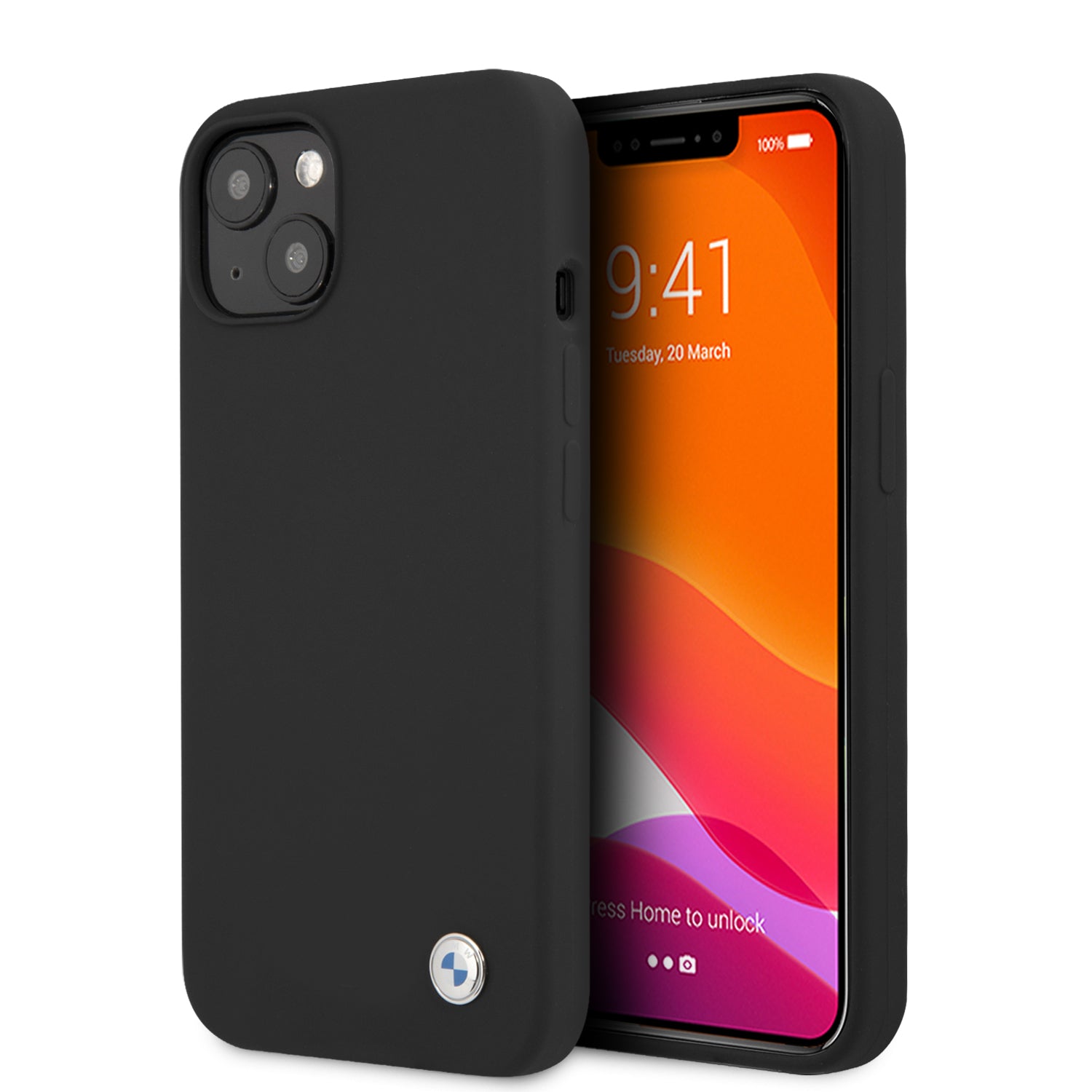 BMW Signature Collection Back Cover Θήκη προστασίας από σιλικόνη – iPhone 13 (Black) – PhoneBazaar