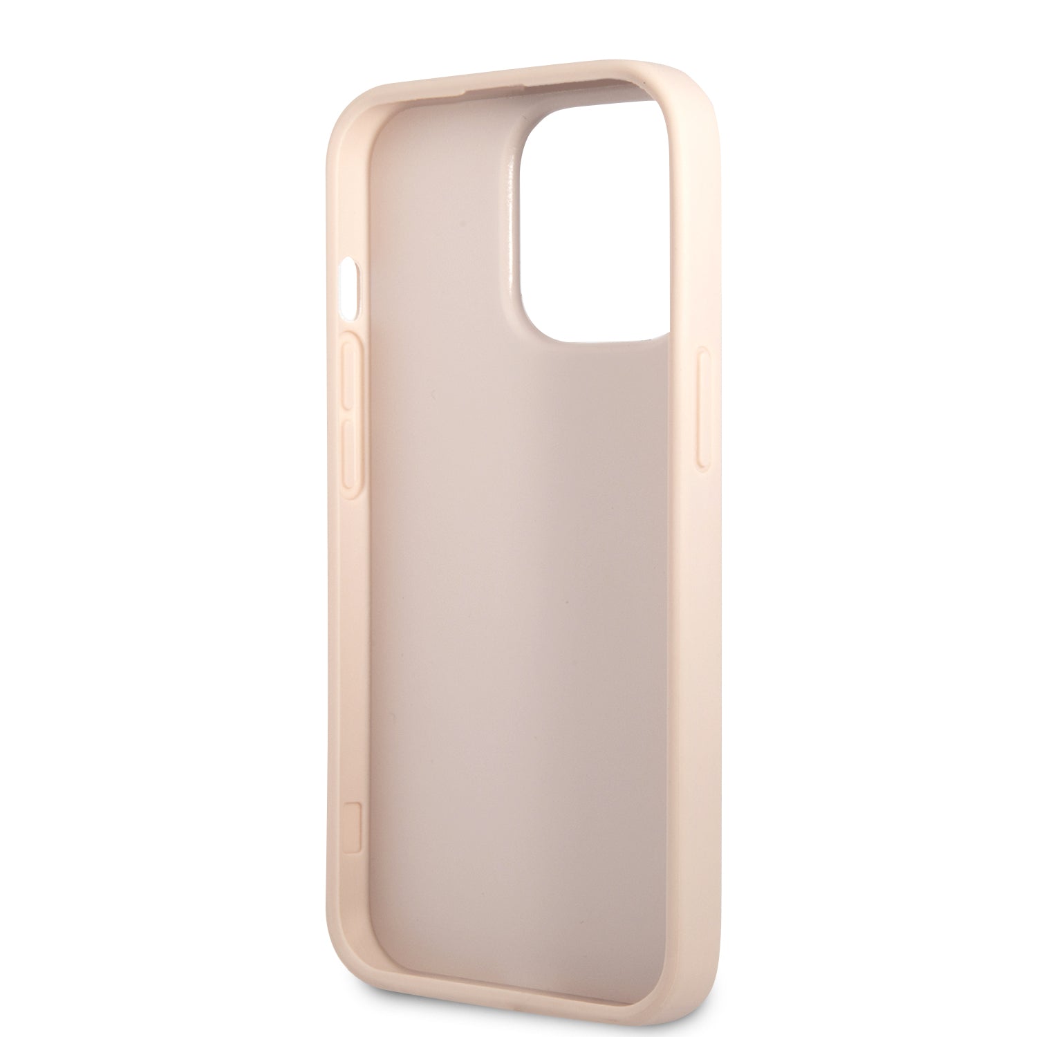 Guess "4G Logo Collection" Printed Stripe Θήκη προστασίας από δερματίνη – iPhone 13 Pro (Ροζ)