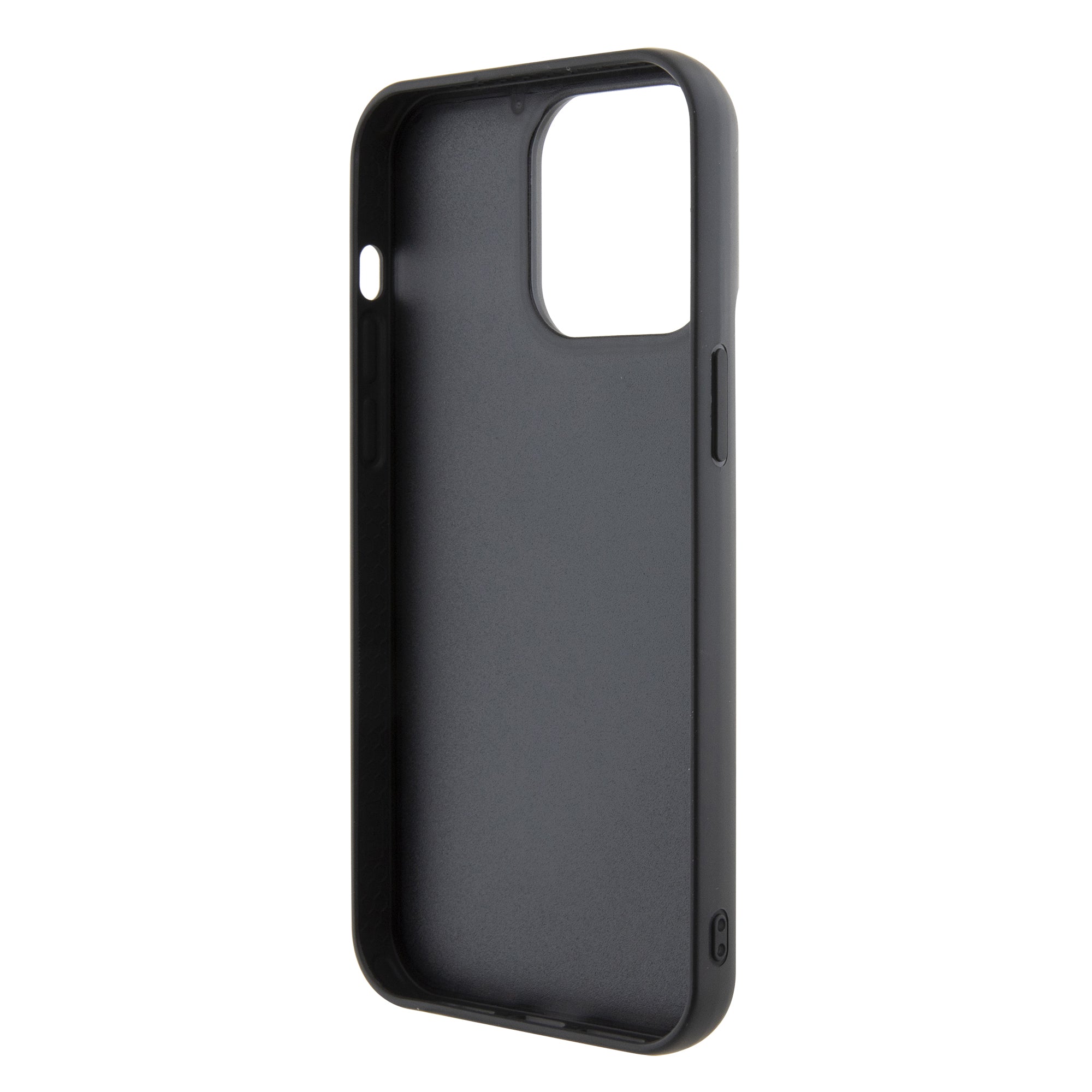 Guess "Sequin Script Metal" Hard Case iPhone 15 Pro Max (Black – GUHCP15XPSFDGSK)