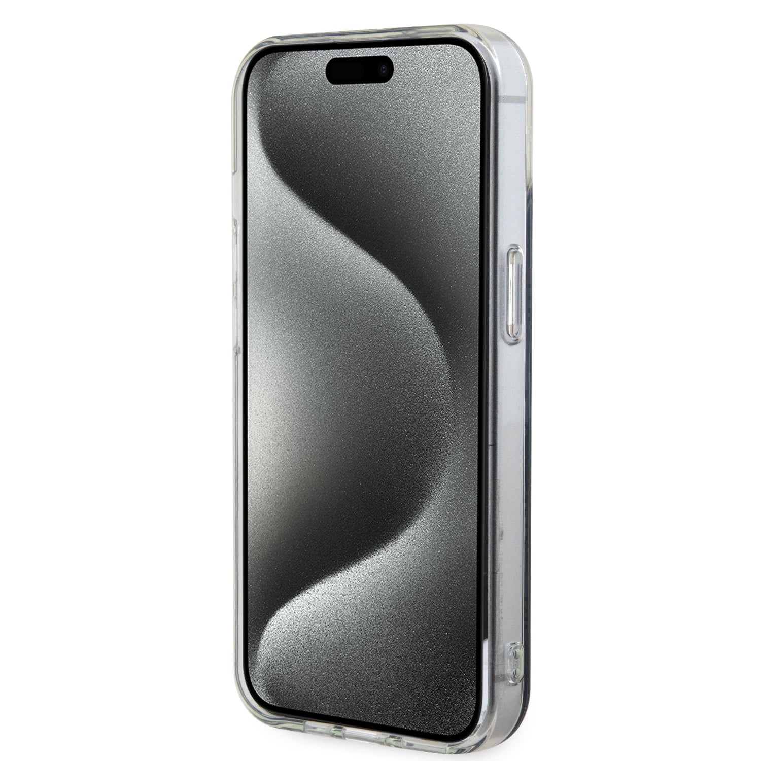 Guess Iridescent Magsafe Case Πολύχρωμη θήκη προστασίας από σκληρό πλαστικό – iPhone 15 (Rainbow Black – GUHMP15SHITSK)