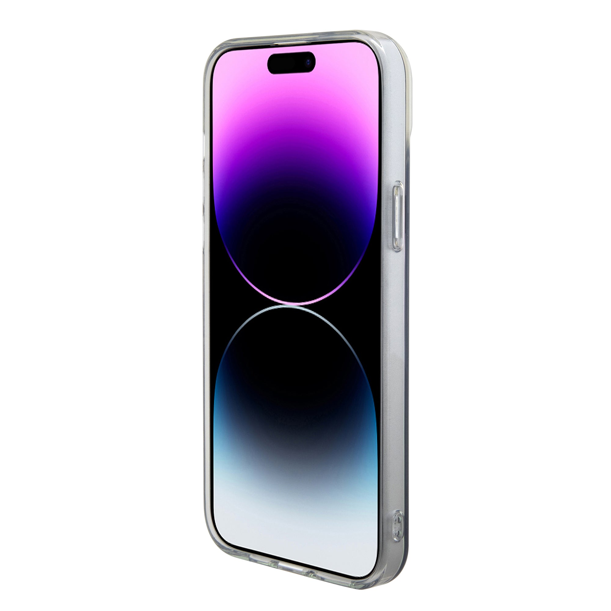Guess Iridescent Magsafe Case Πολύχρωμη θήκη προστασίας από σκληρό πλαστικό – iPhone 15 Pro Max (Rainbow Black – GUHMP15XHITSK)
