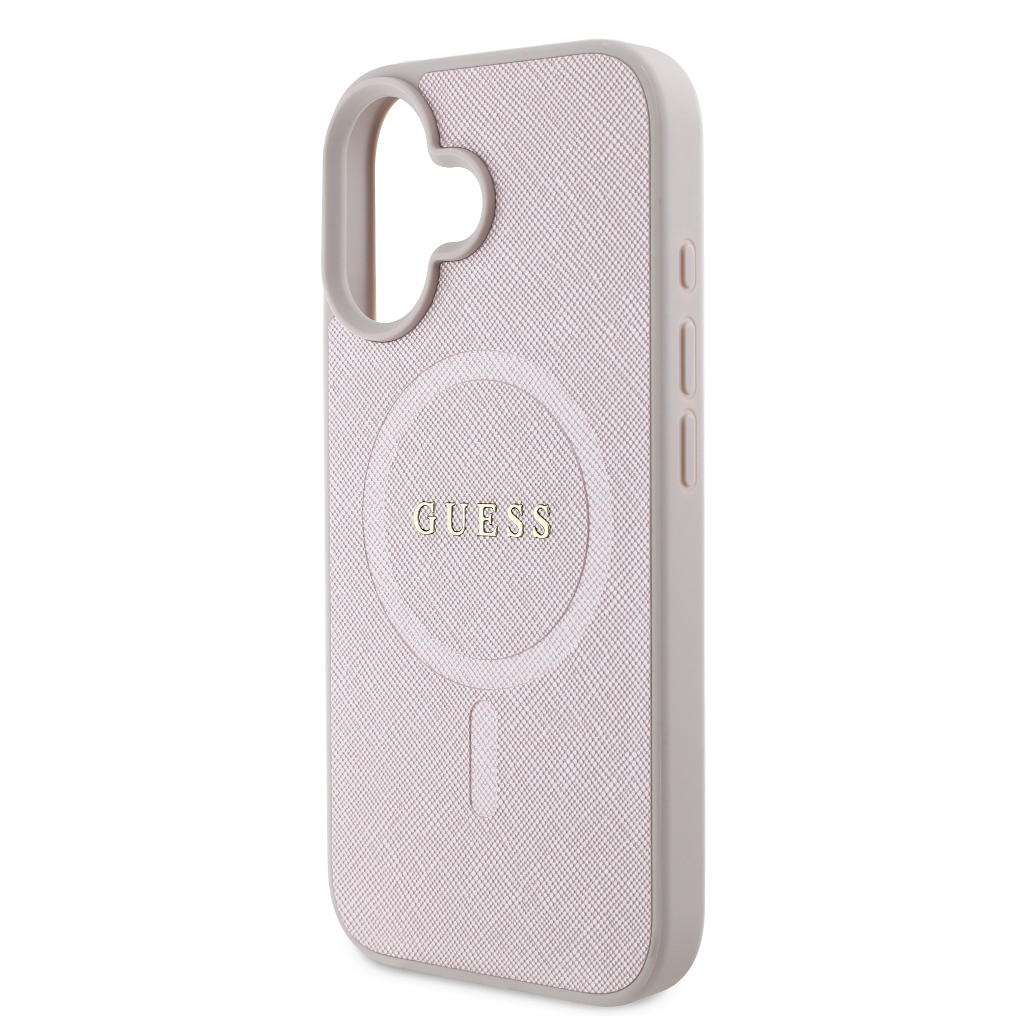 Guess Magsafe Hard Case Θήκη προστασίας από σκληρό πλαστικό – iPhone 16 (Ροζ – GUHMP16SPSAHMCP)